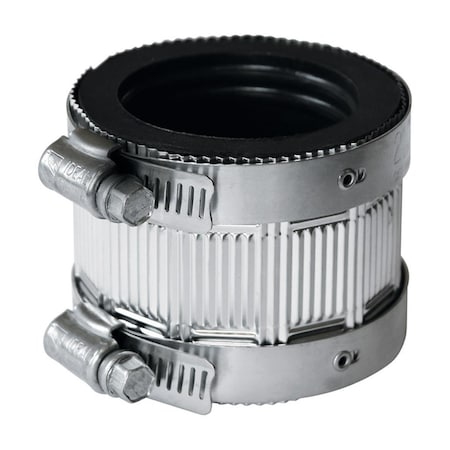 Campanas 2 x 1.5 in. PVC No Hub Coupling CA2739388